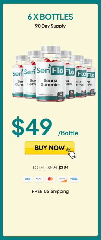 Buy SenFlo Gummies 6 Bottles